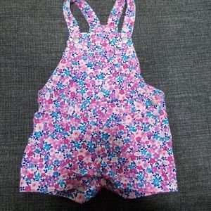 Floral Shortalls